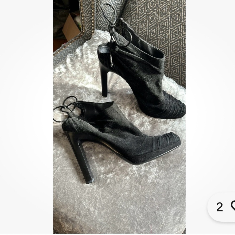 Gucci Black Heeled Boots for Women
